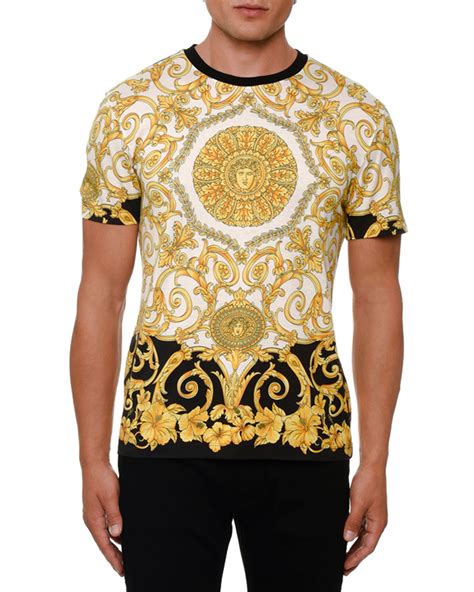 versace collection t shirt mens|versace abendkleider.